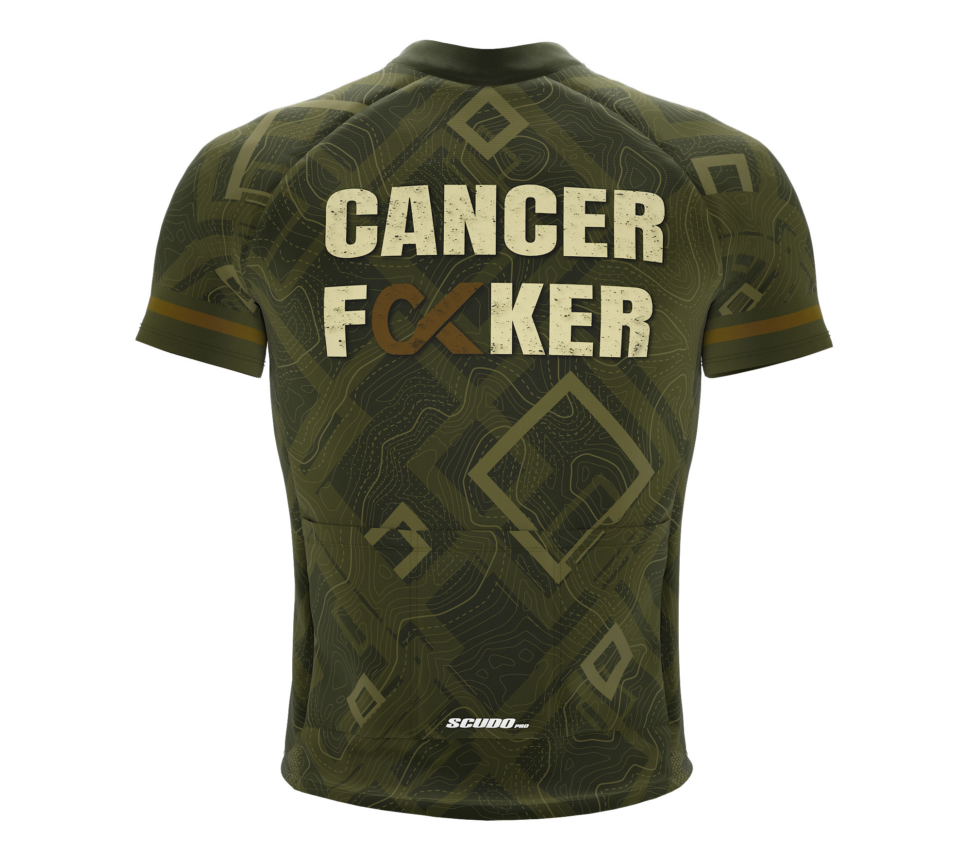 F* Cancer | C-FKR | Short Sleeve Cycling Peloton Fit Jersey