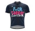 F* Cancer | Couldn't Catch Me | Short Sleeve Cycling Peloton Fit Jersey