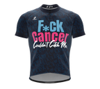 F* Cancer | Couldn't Catch Me | Short Sleeve Cycling Peloton Fit Jersey