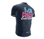 F* Cancer | Couldn't Catch Me | Short Sleeve Cycling Peloton Fit Jersey