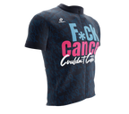 F* Cancer | Couldn't Catch Me | Short Sleeve Cycling Peloton Fit Jersey