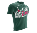 F* Cancer | My Battle My Rules | Short Sleeve Cycling Peloton Fit Jersey