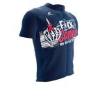 F* Cancer | My Battle My Rules | Short Sleeve Cycling Peloton Fit Jersey