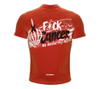 F* Cancer | My Battle My Rules | Short Sleeve Cycling Peloton Fit Jersey