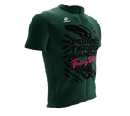 F* Cancer | Pedaled Through | Short Sleeve Cycling Peloton Fit Jersey