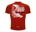 F* Cancer | Pedaled Through | Short Sleeve Cycling Peloton Fit Jersey