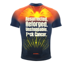 F* Cancer | Resurrected | Short Sleeve Cycling Peloton Fit Jersey