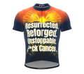F* Cancer | Resurrected | Short Sleeve Cycling Peloton Fit Jersey