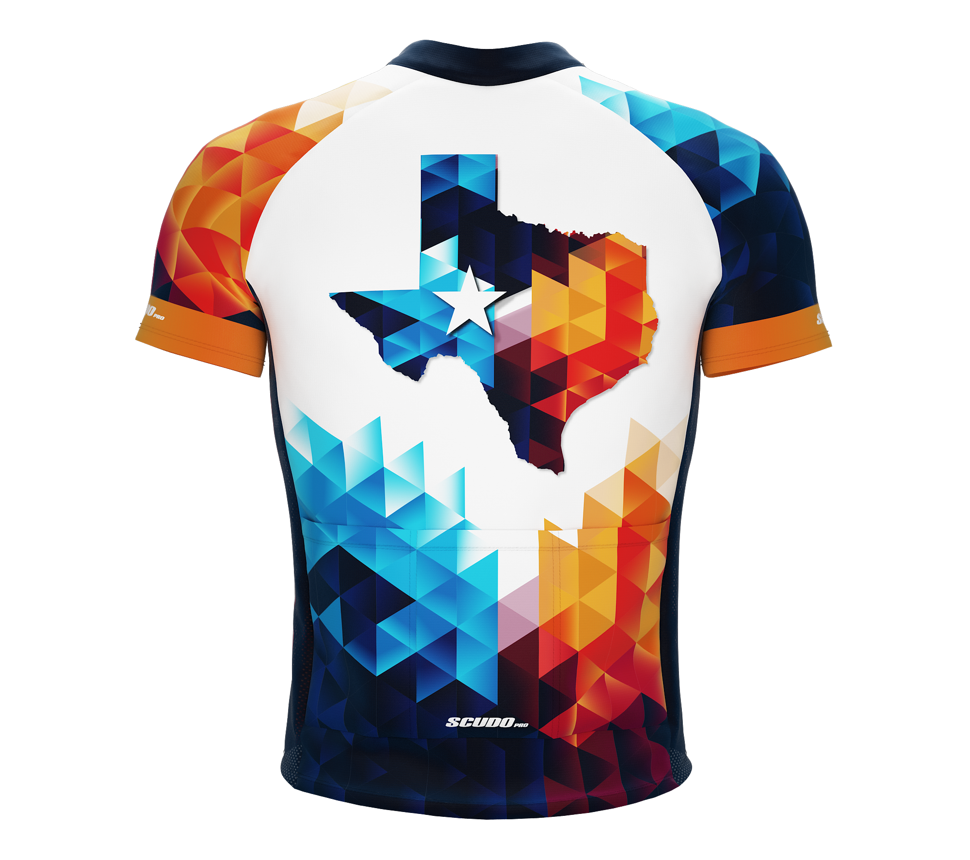TEXAS | Geometric | Short Sleeve Cycling PRO Jersey | Men and Women