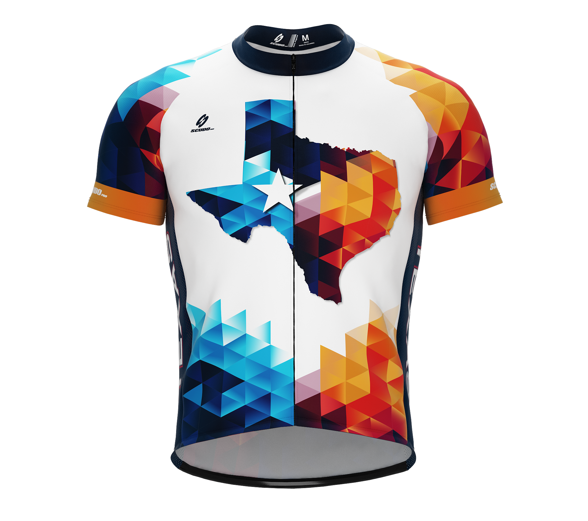 TEXAS | Geometric | Short Sleeve Cycling PRO Jersey | Men and Women