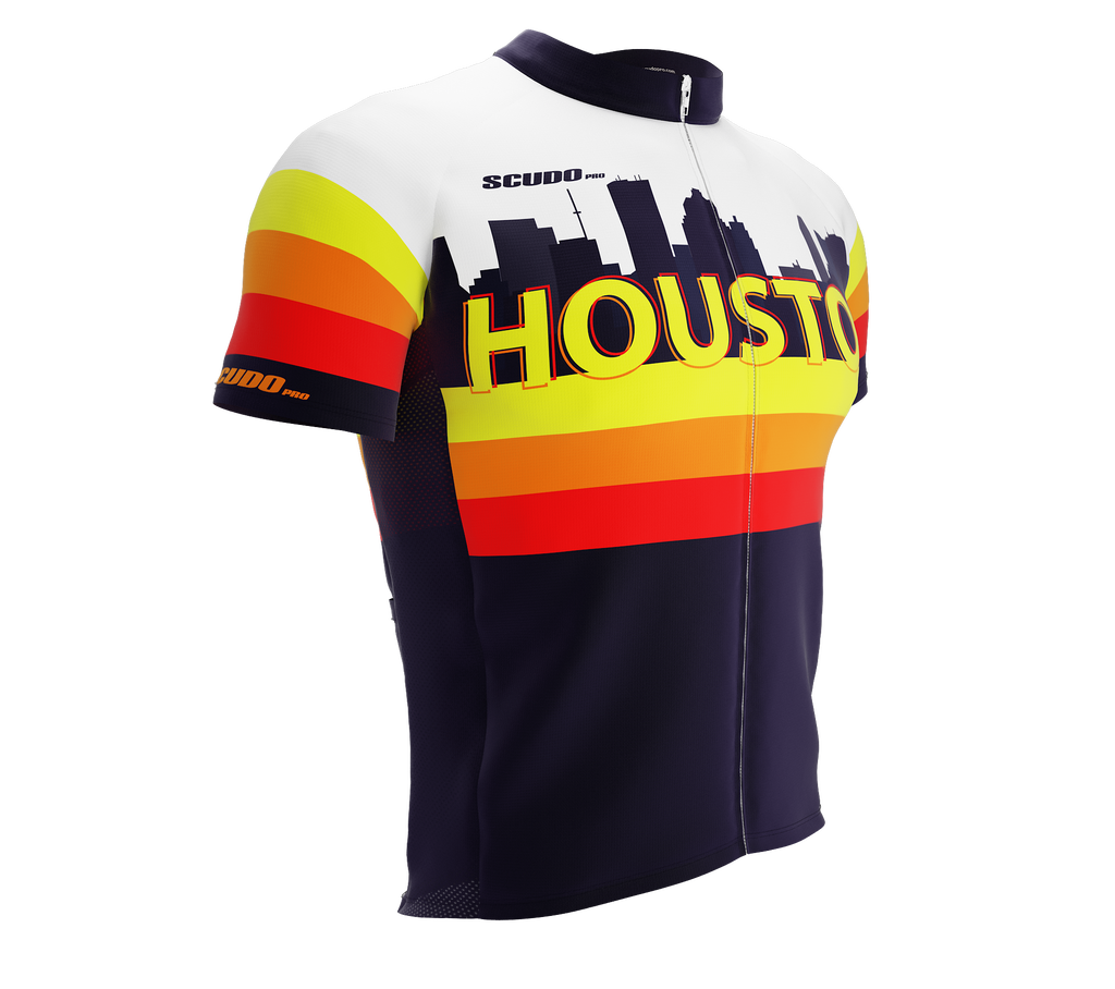 Houston Pro Jersey & Black Bibshort Bundle for Men