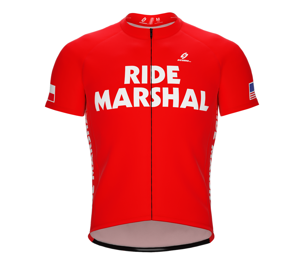 Ride Marshal | TX Short Sleeve Cycling Jersey for Men and Women