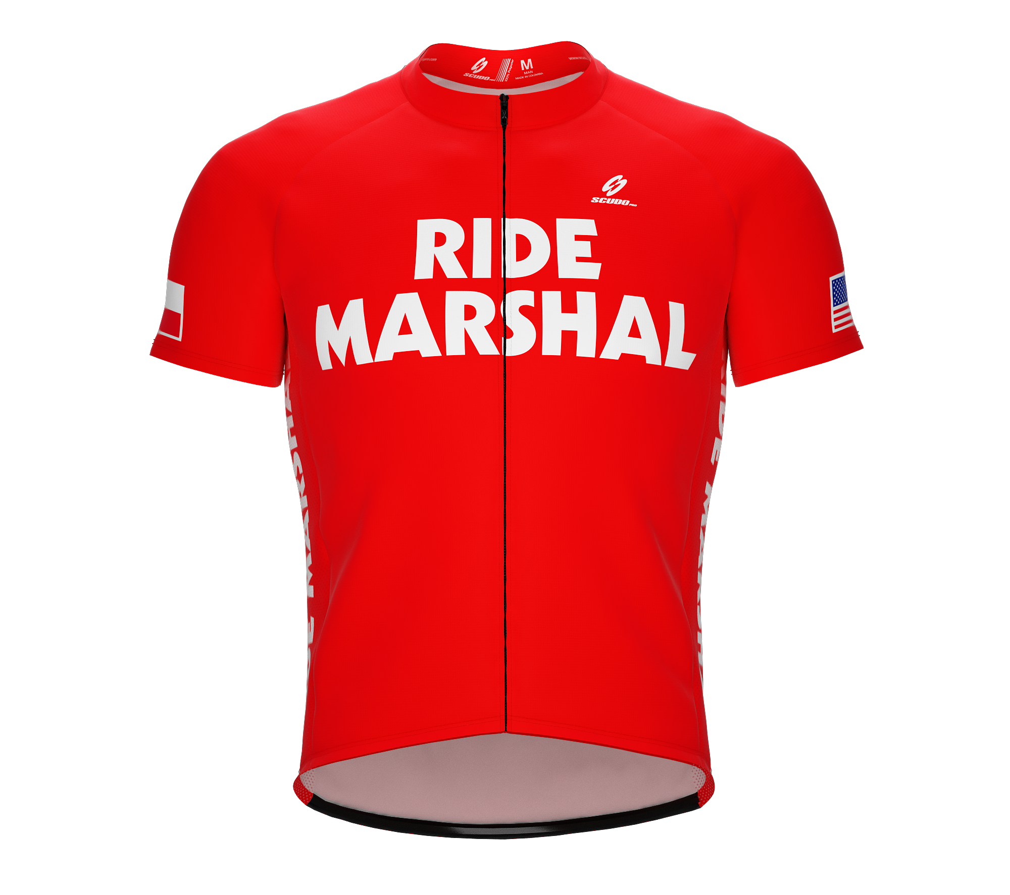 Ride Marshal | TX Short Sleeve Cycling Jersey for Men and Women