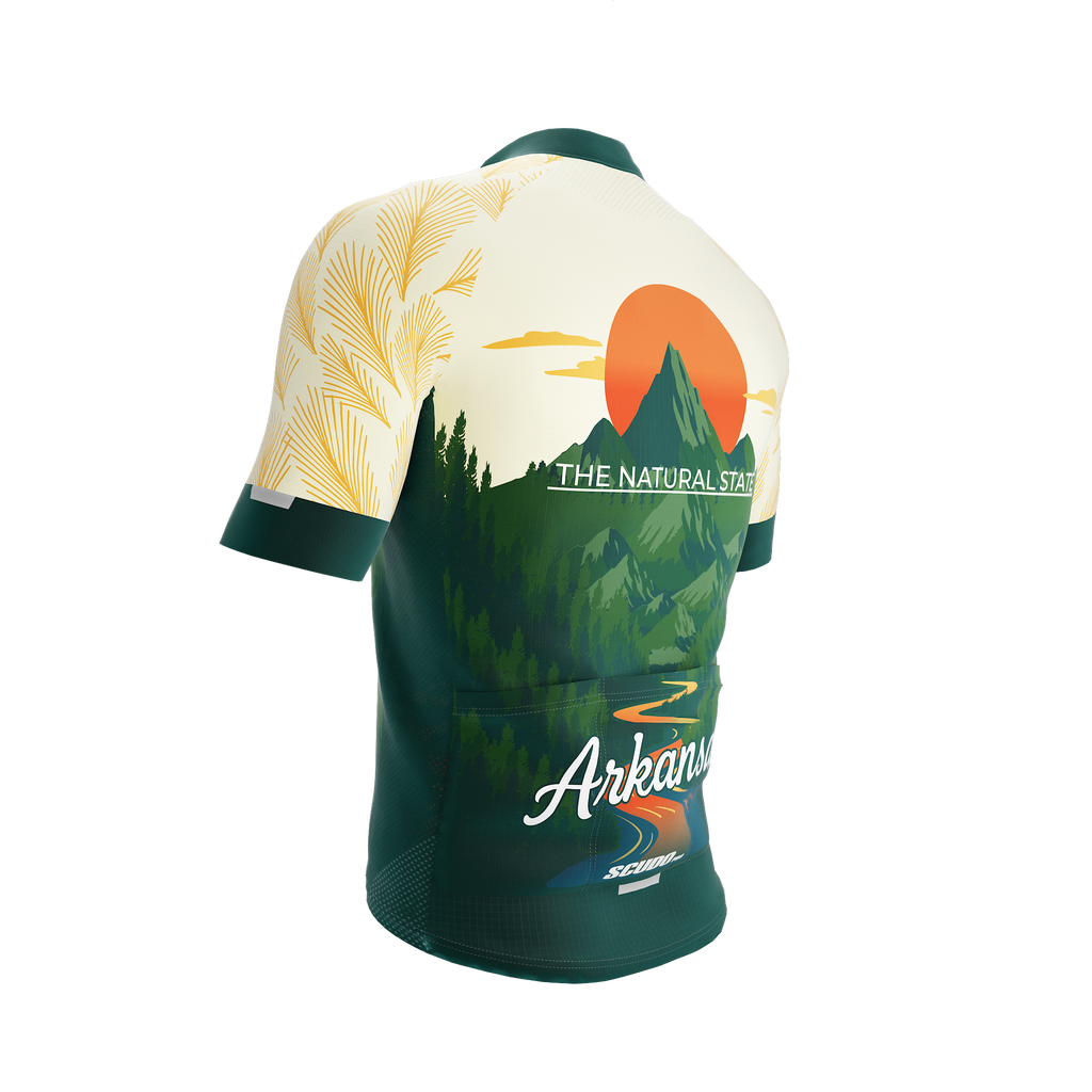 Arkansas US State | V2 | Short Sleeve Cycling PRO Jersey