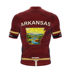 Arkansas US State | V3 | Short Sleeve Cycling PRO Jersey