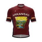 Arkansas US State | V3 | Short Sleeve Cycling PRO Jersey