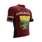 Arkansas US State | V3 | Short Sleeve Cycling PRO Jersey