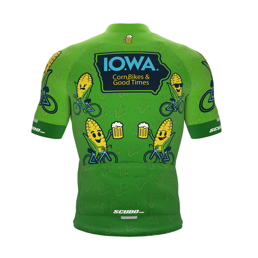 IOWA US State | Corn | Short Sleeve Cycling PRO Jersey