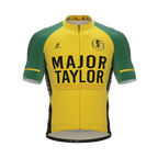 Major Taylor | Black Cyclone | Short Sleeve Cycling PRO Jersey