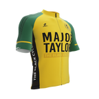 Major Taylor | Black Cyclone | Short Sleeve Cycling PRO Jersey
