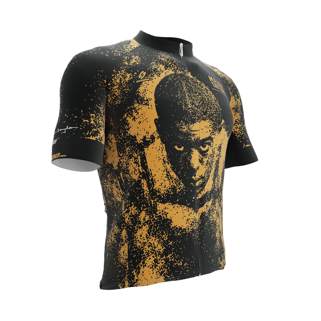 Major Taylor | Legend | Carbon Yellow | Short Sleeve Cycling PRO Jersey