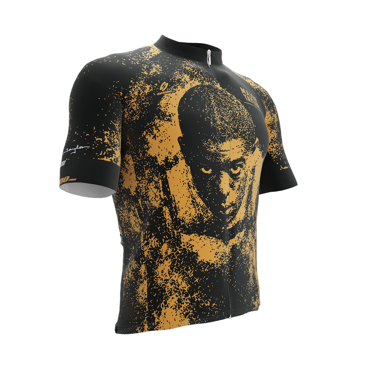 Major Taylor | Legend | Carbon Yellow | Short Sleeve Cycling PRO Jersey