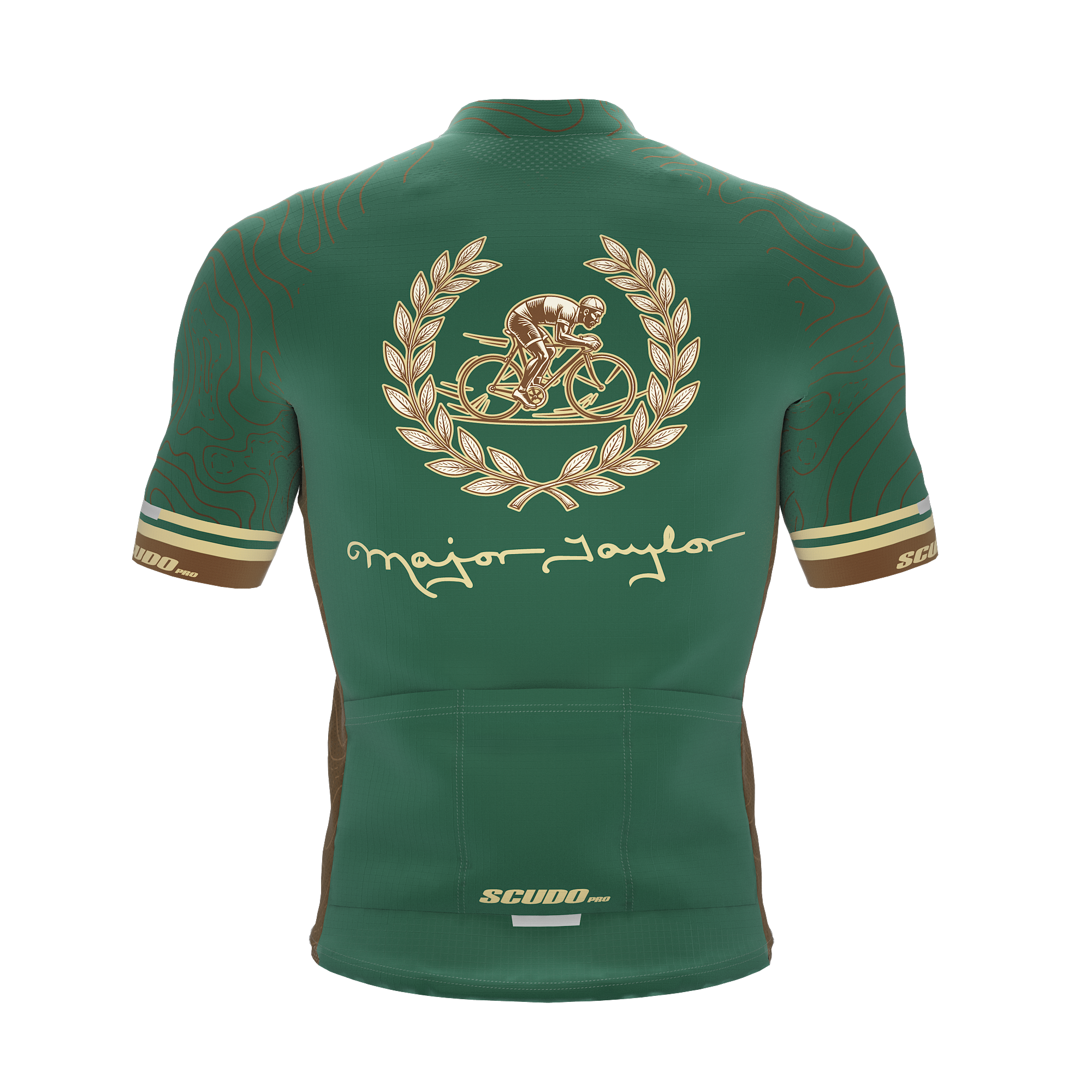 Major Taylor | Classic Crest | Short Sleeve Cycling PRO Jersey (Copy)
