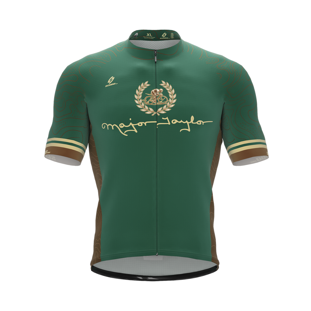 Major Taylor | Classic Crest | Short Sleeve Cycling PRO Jersey (Copy)
