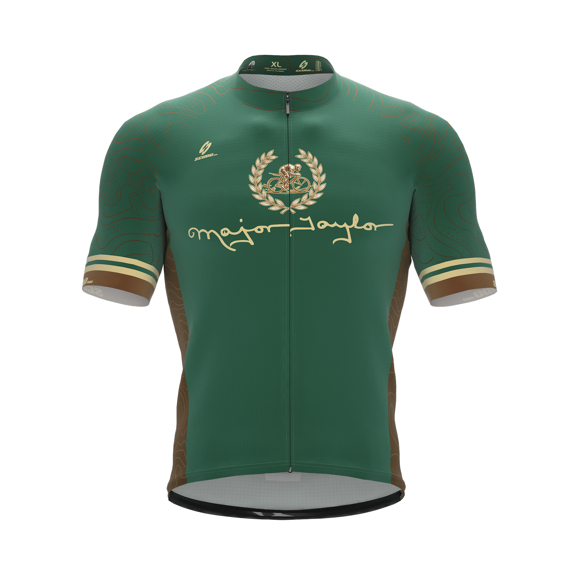 Major Taylor | Classic Crest | Short Sleeve Cycling PRO Jersey (Copy)
