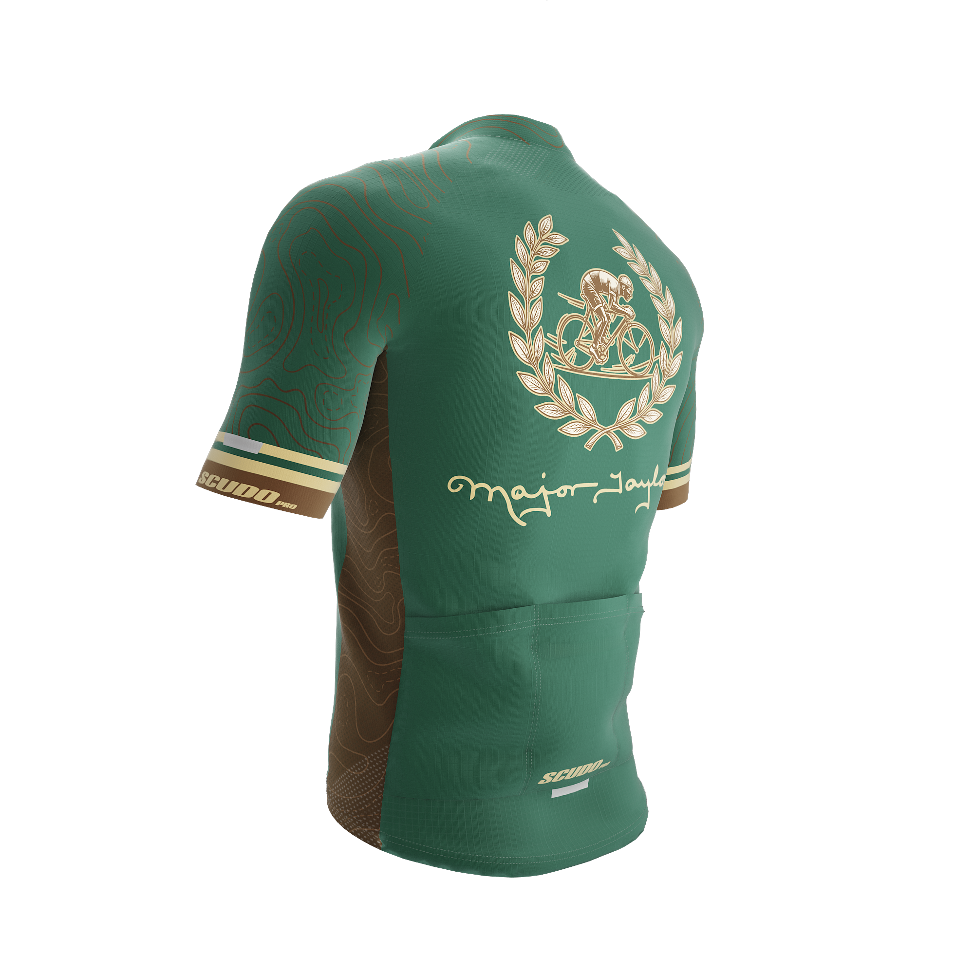 Major Taylor | Classic Crest | Short Sleeve Cycling PRO Jersey (Copy)