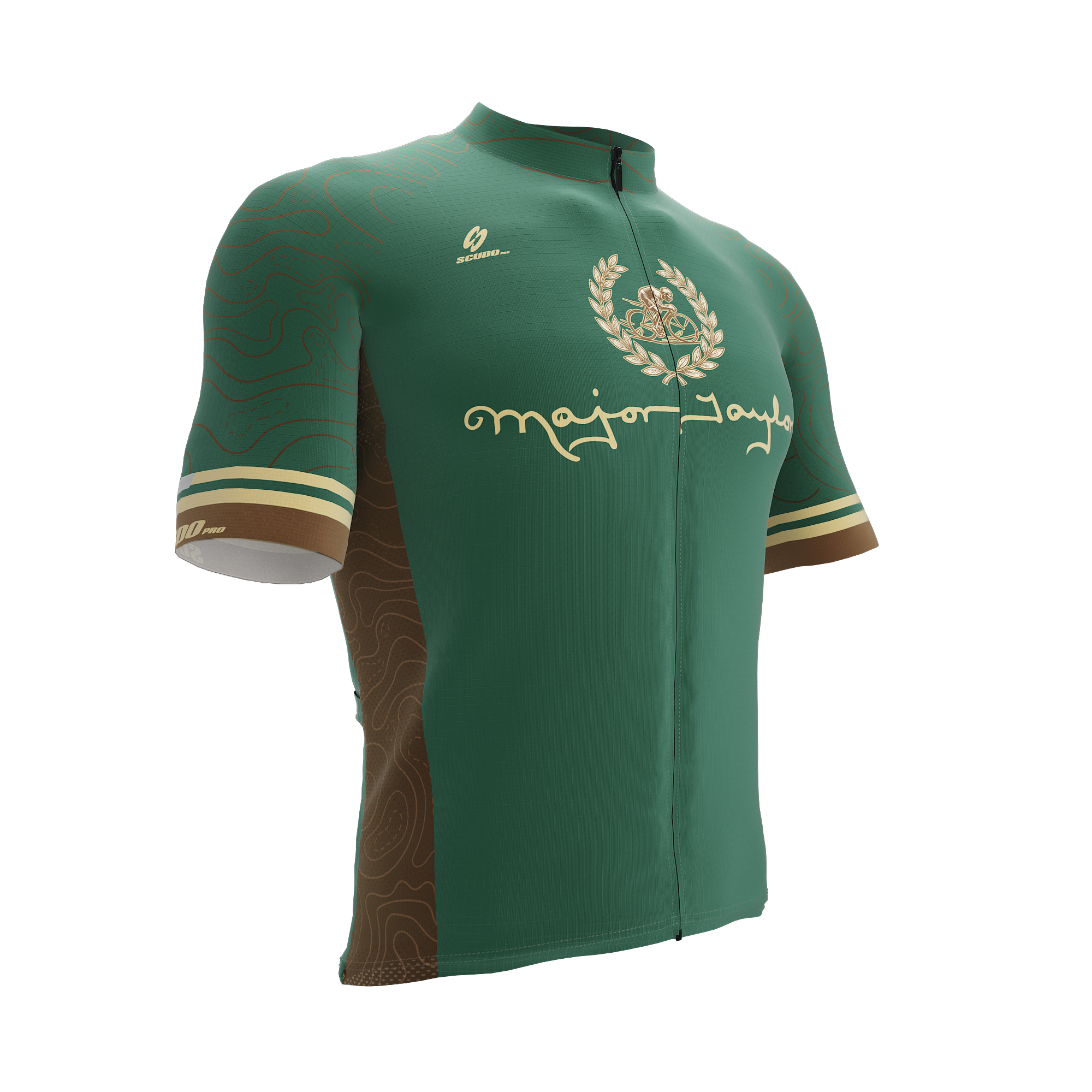 Major Taylor | Classic Crest | Short Sleeve Cycling PRO Jersey (Copy)