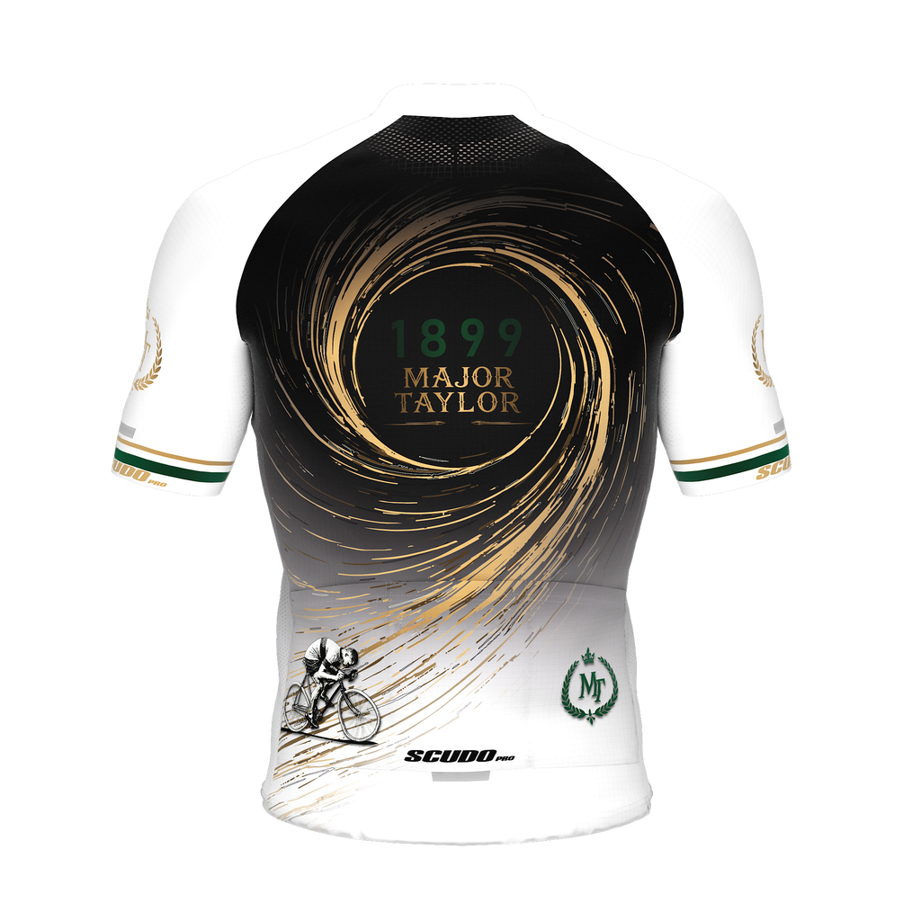 Major Taylor | Golden Champion | Short Sleeve Cycling PRO Jersey
