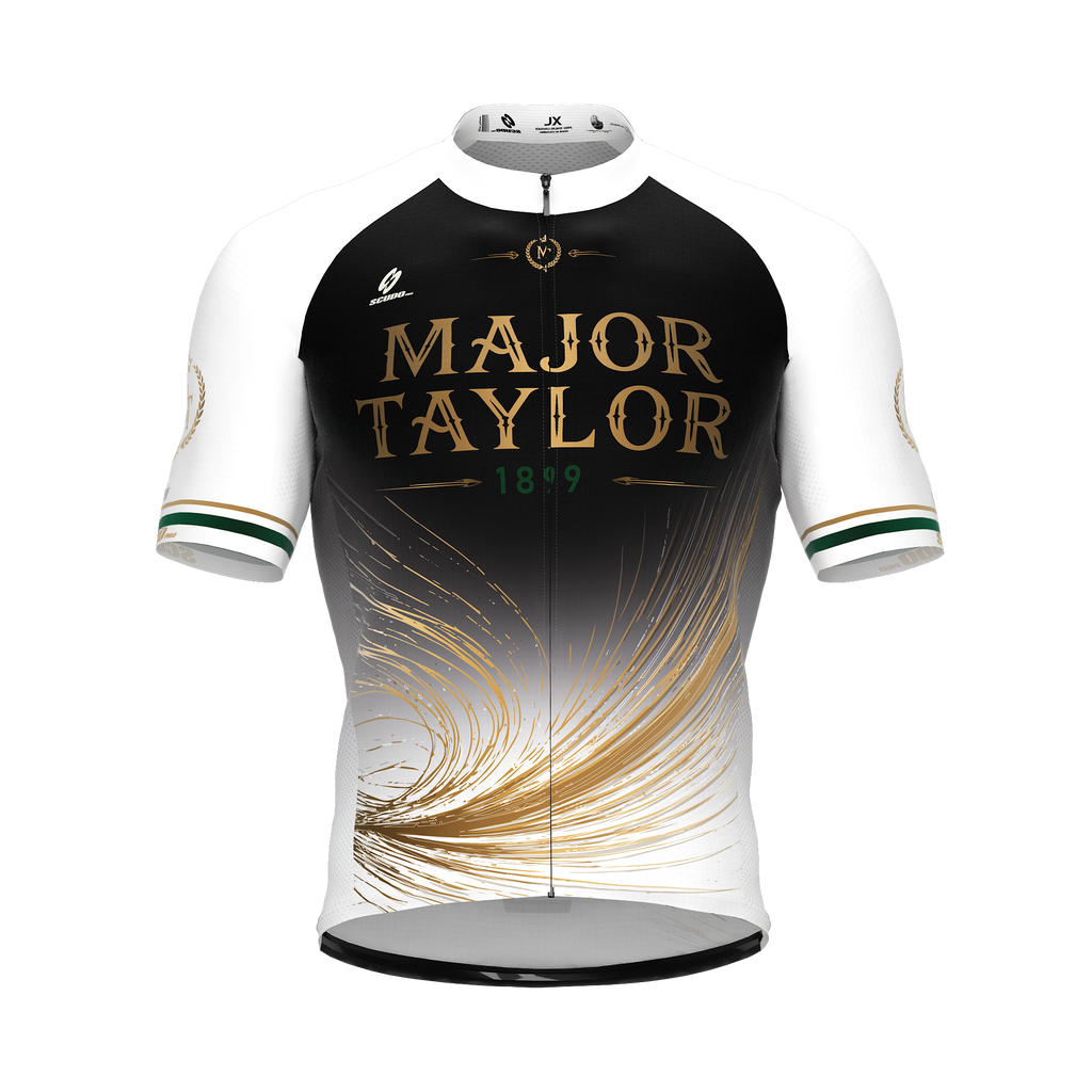 Major Taylor | Golden Champion | Short Sleeve Cycling PRO Jersey