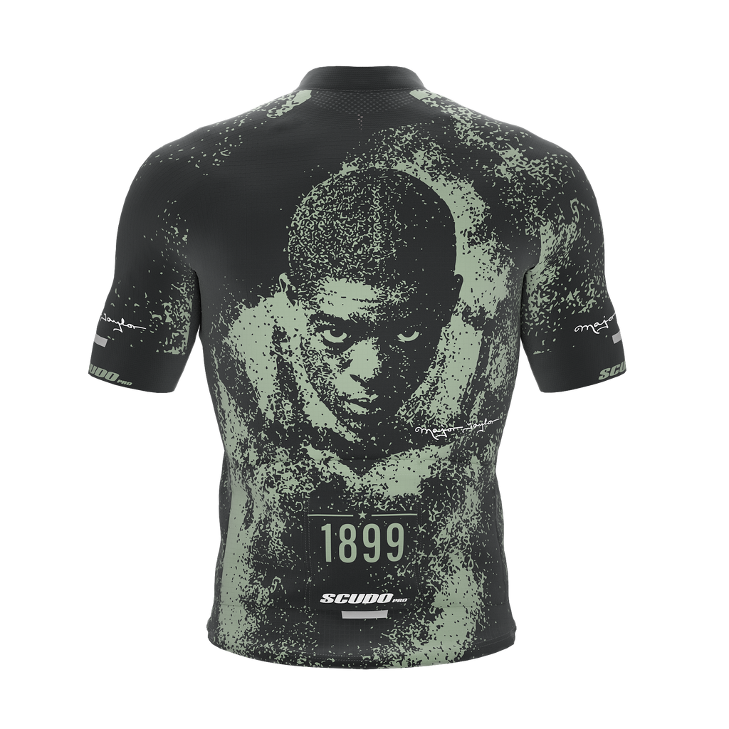 Major Taylor | Legend | Grafito Green | Short Sleeve Cycling PRO Jersey