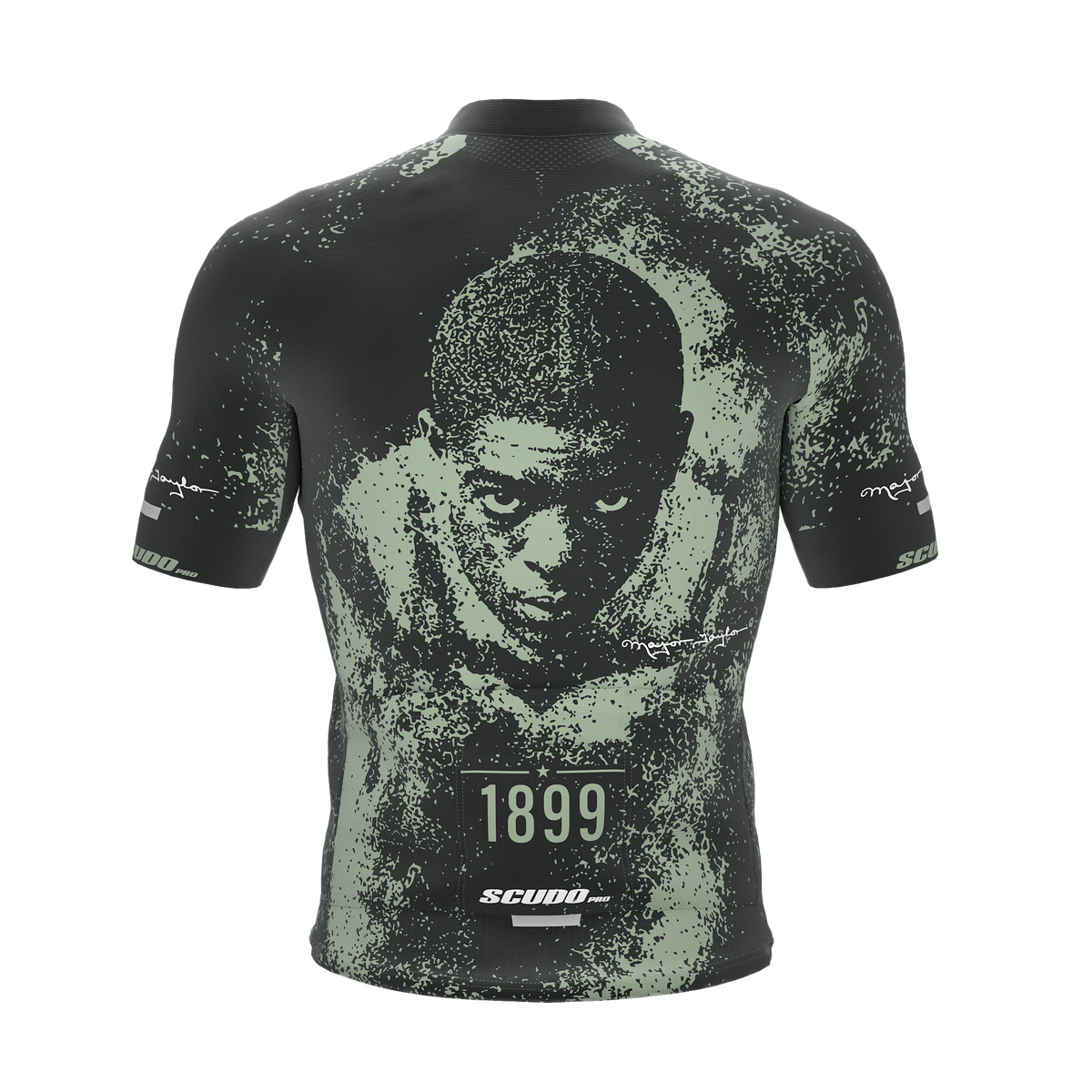 Major Taylor | Legend | Grafito Green | Short Sleeve Cycling PRO Jersey