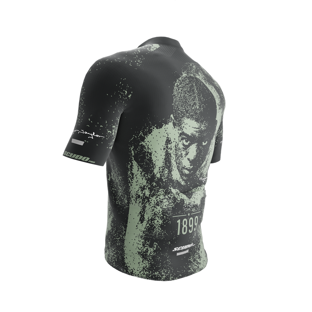 Major Taylor | Legend | Grafito Green | Short Sleeve Cycling PRO Jersey