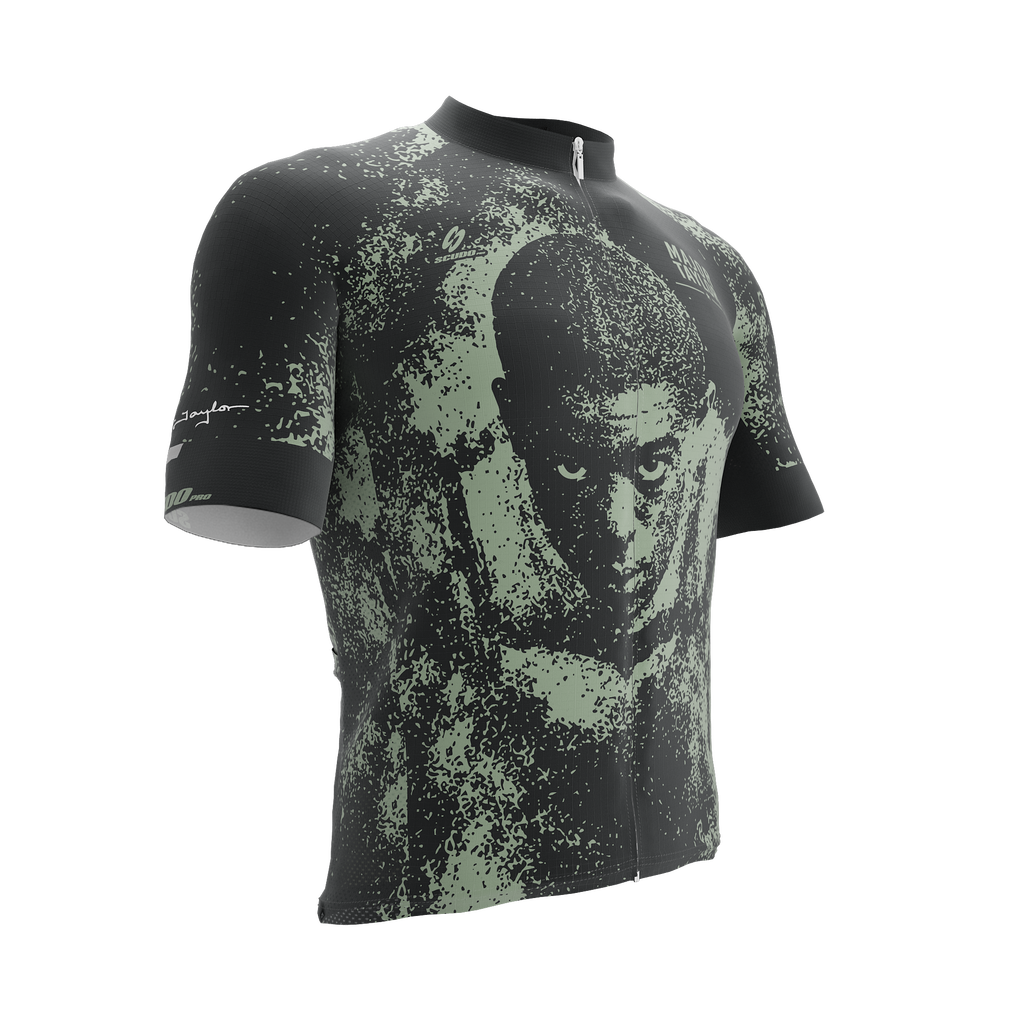 Major Taylor | Legend | Grafito Green | Short Sleeve Cycling PRO Jersey