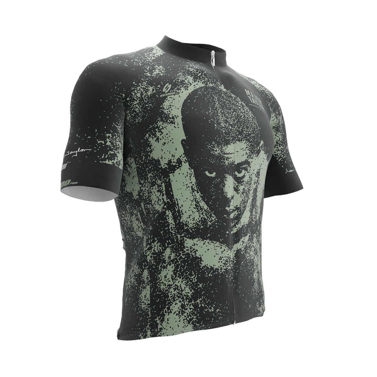 Major Taylor | Legend | Grafito Green | Short Sleeve Cycling PRO Jersey