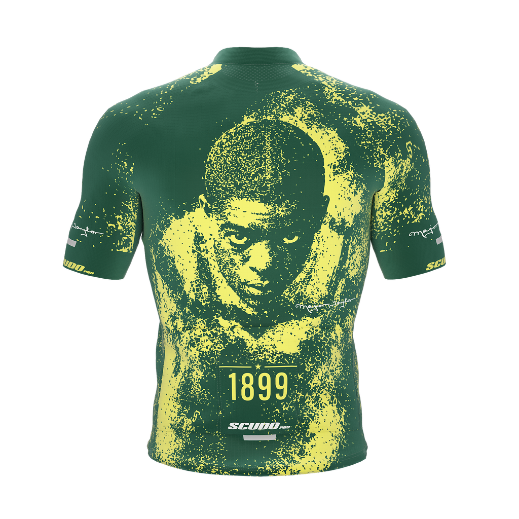 Major Taylor | Legend | Green Yellow | Short Sleeve Cycling PRO Jersey
