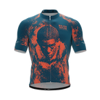 Major Taylor | Legend | Orange Blue | Short Sleeve Cycling PRO Jersey