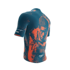 Major Taylor | Legend | Orange Blue | Short Sleeve Cycling PRO Jersey