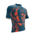 Major Taylor | Legend | Orange Blue | Short Sleeve Cycling PRO Jersey