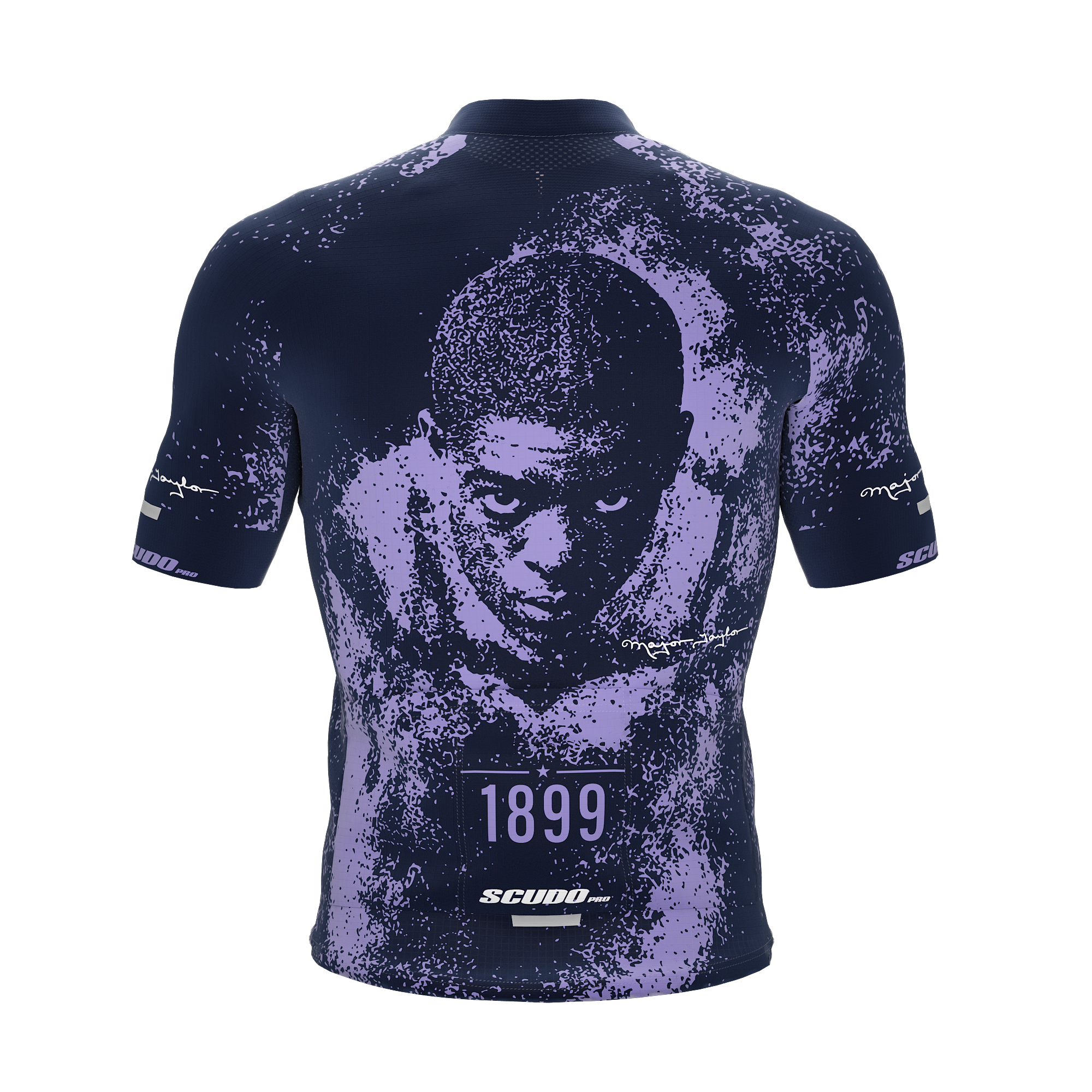 Major Taylor | Legend | Violet | Short Sleeve Cycling PRO Jersey