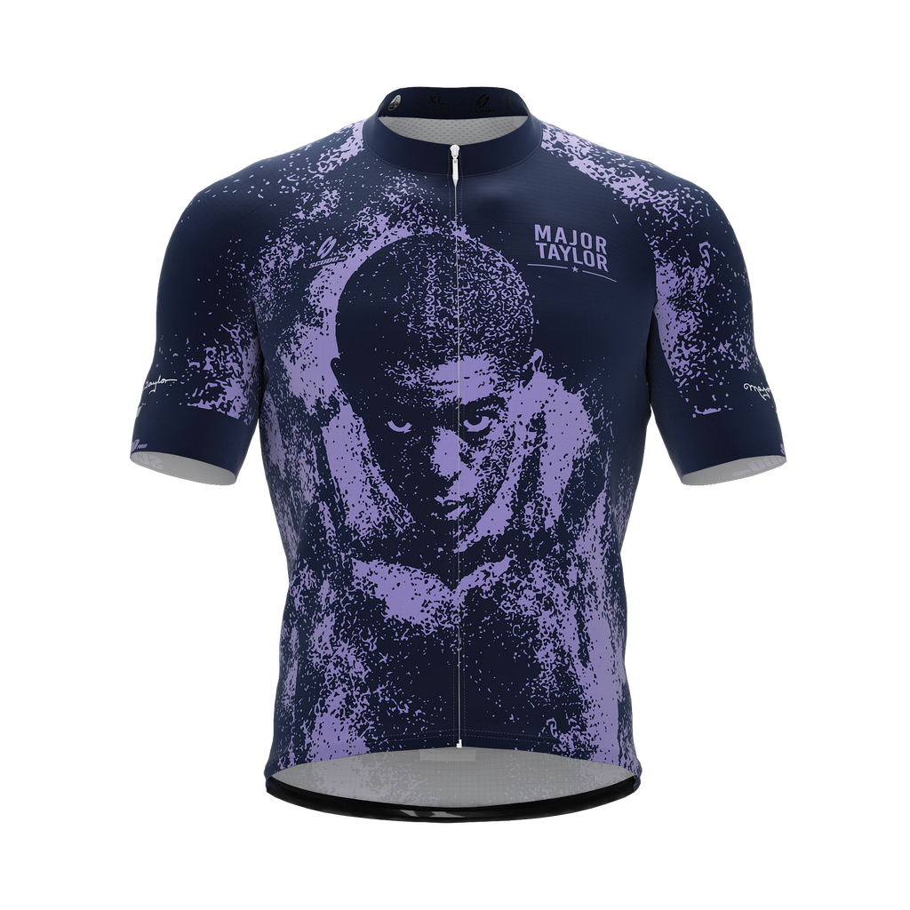 Major Taylor | Legend | Violet | Short Sleeve Cycling PRO Jersey