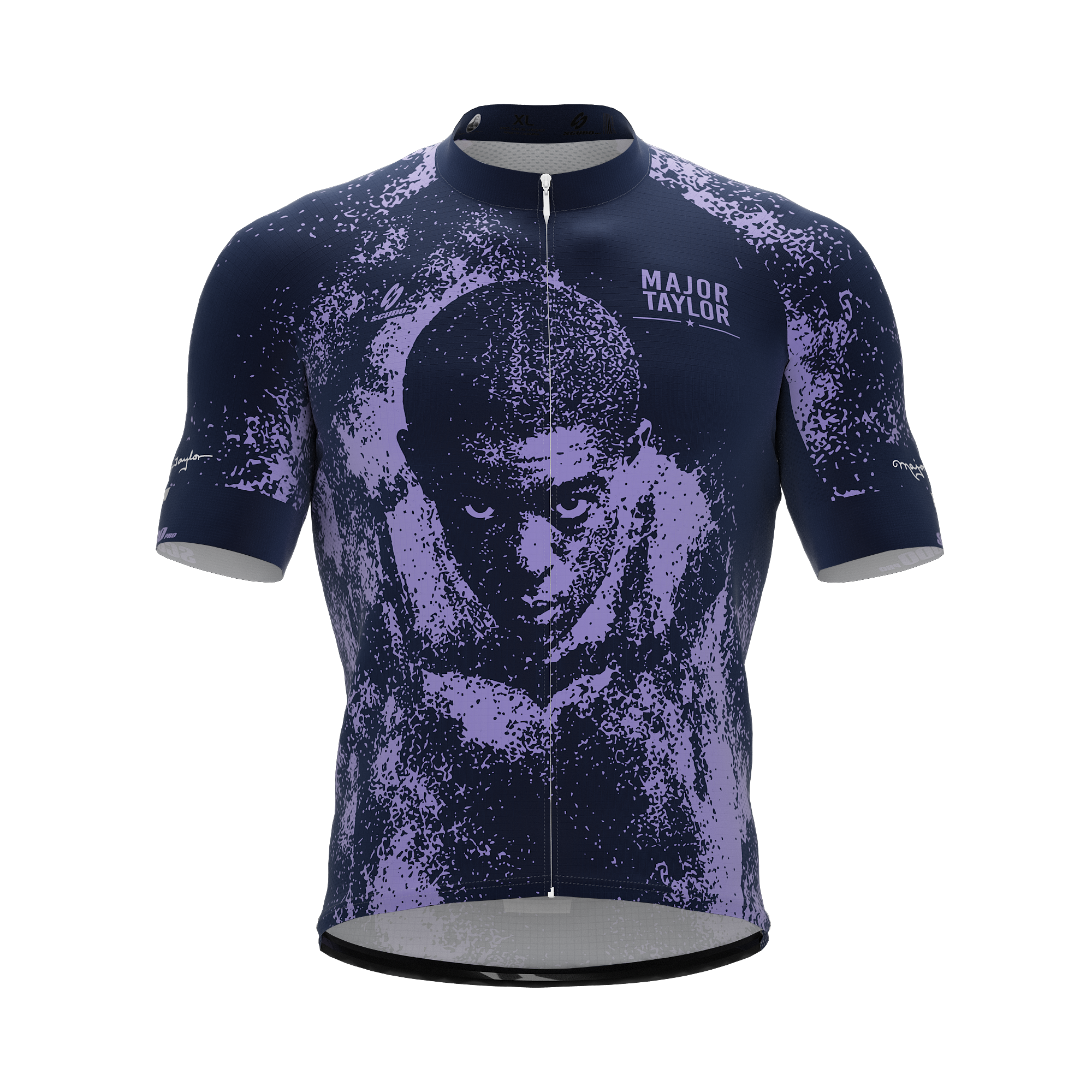 Major Taylor | Legend | Violet | Short Sleeve Cycling PRO Jersey