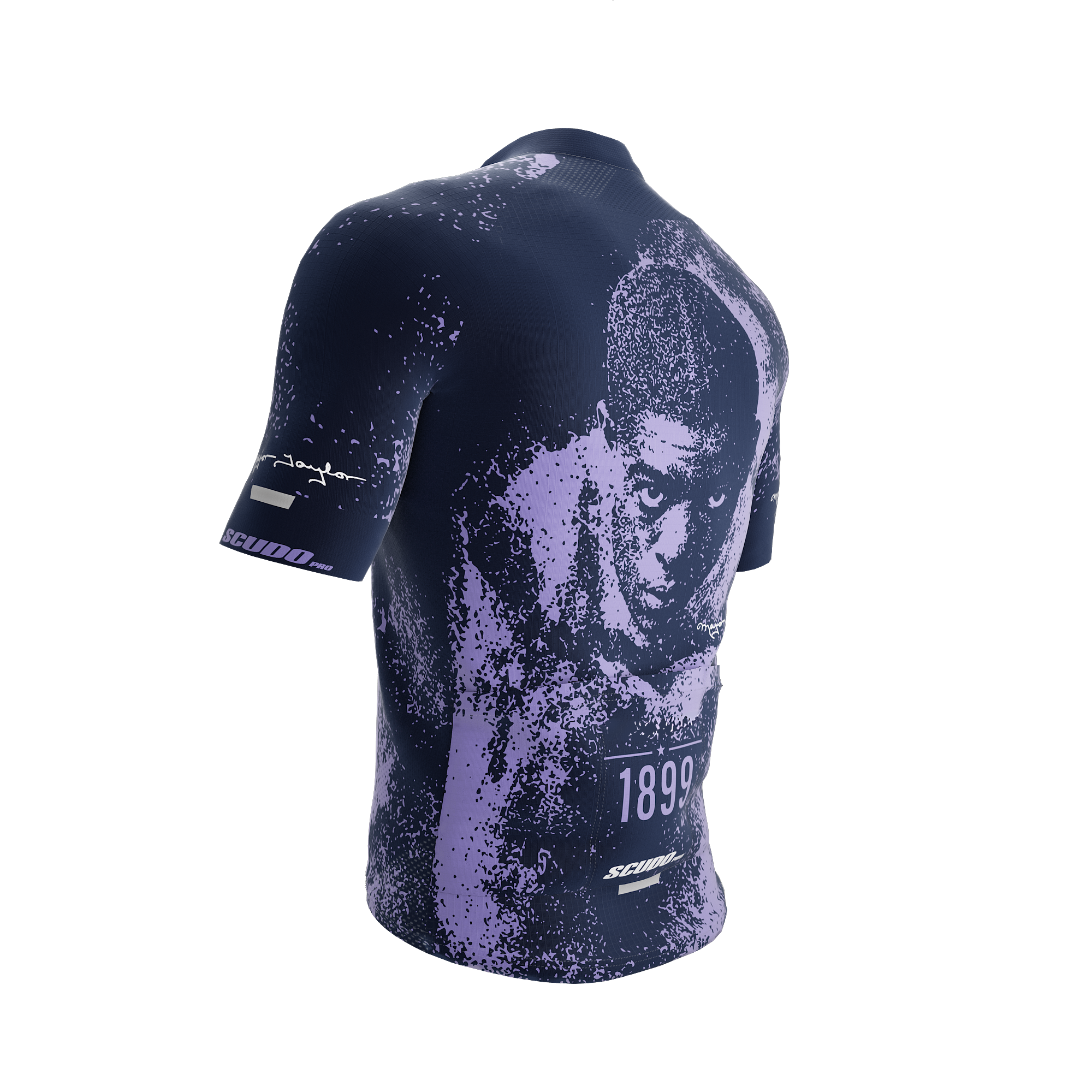 Major Taylor | Legend | Violet | Short Sleeve Cycling PRO Jersey