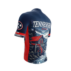 Tennessee US State | Short Sleeve Cycling PRO Jersey | Men and Women