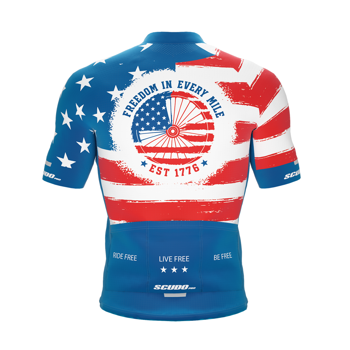 USA | 1776 | Short Sleeve Cycling PRO Jersey