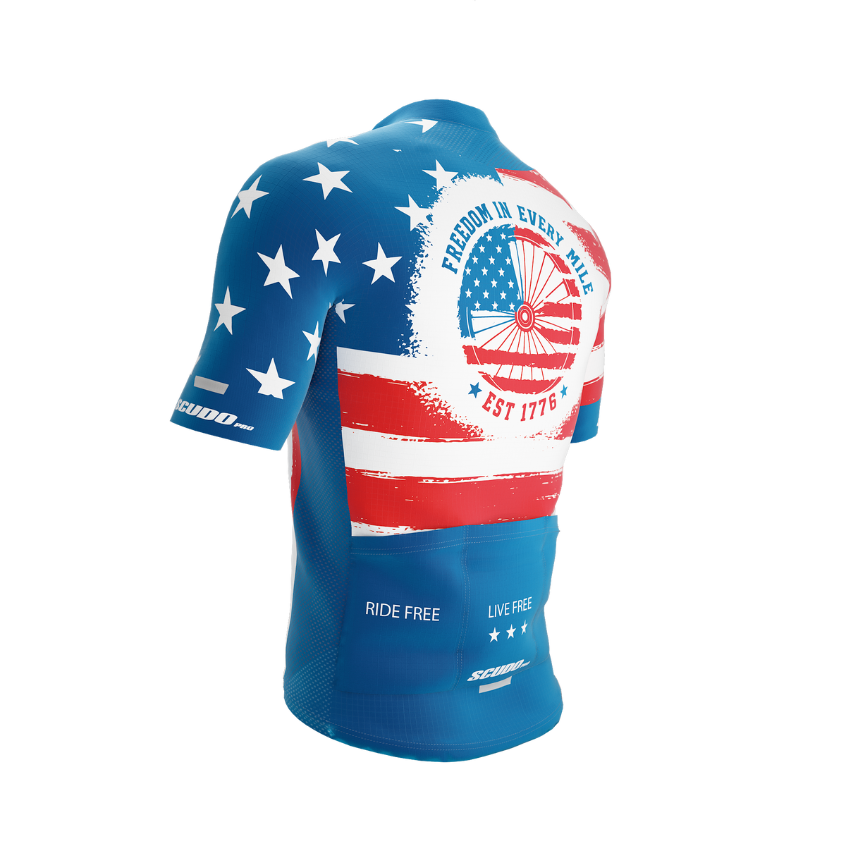 USA | 1776 | Short Sleeve Cycling PRO Jersey