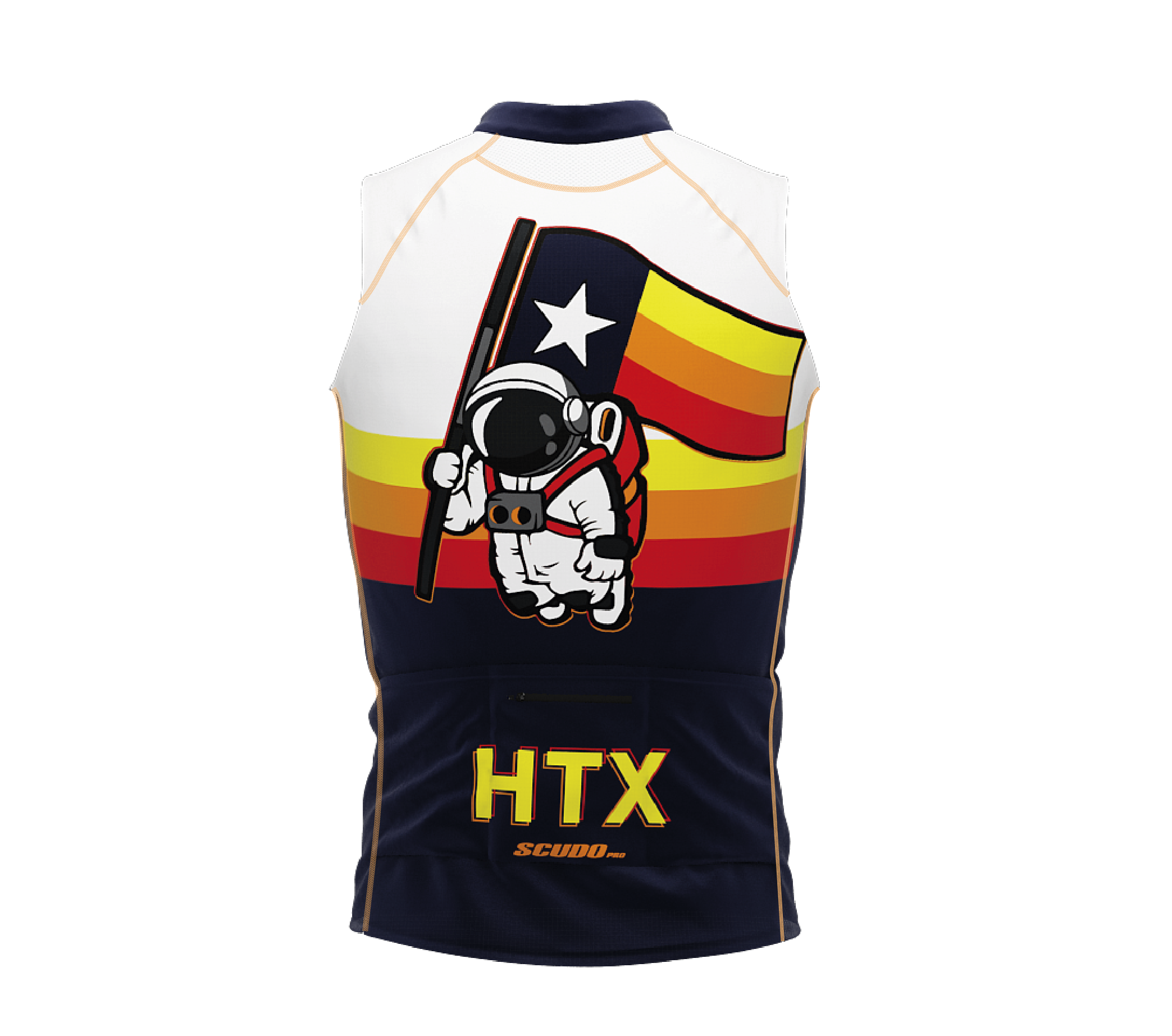 Houston | Sleeveless Cycling PRO Jersey | Men and Women